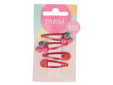 Заколки для волос Parsa Beauty Cherry 4 шт.