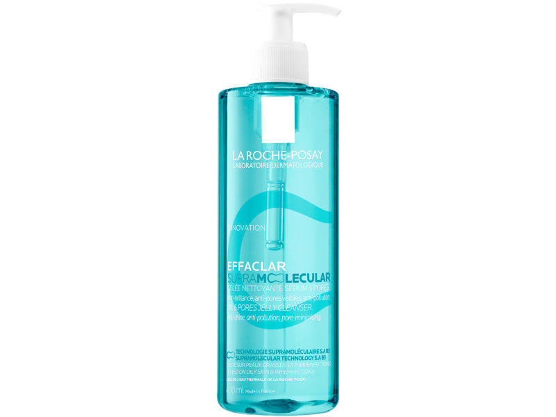 La Roche-Posay Effaclar Супрамолекулярный очищающий гель для жирной кожи, 400 мл