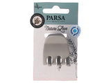 Заколка для волос Parsa Beauty Eco пшеничная солома Medium taupe