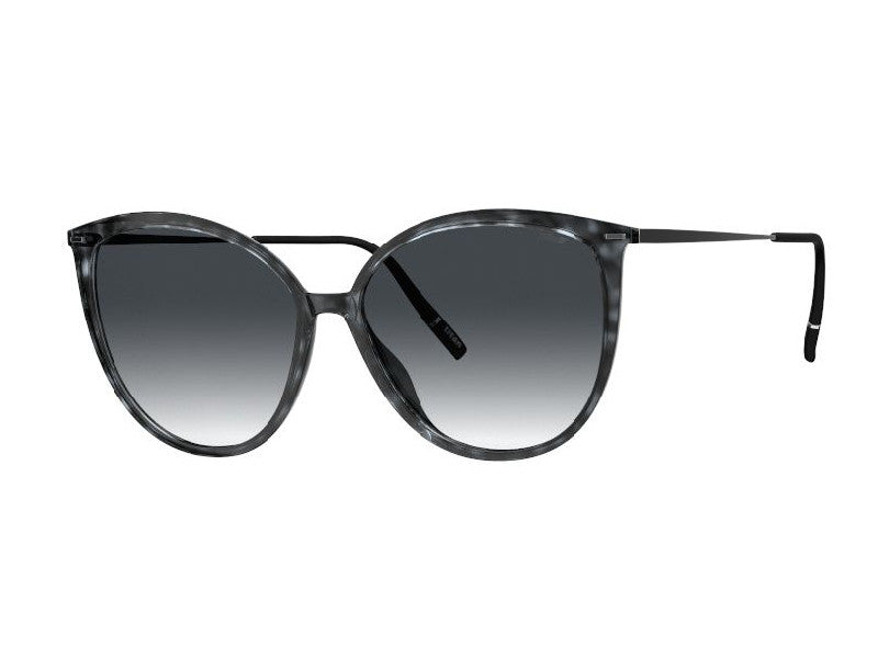 Ochelari de soare Silhouette Sun Lite Collection Hermosa 3195/75-6540-57/14, 2025, din SPX Hightech Titanium, p/u femei