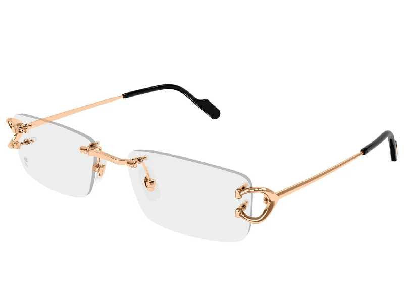 Rama optica Cartier CT0344O-005 56, din Metal, p/u barbati