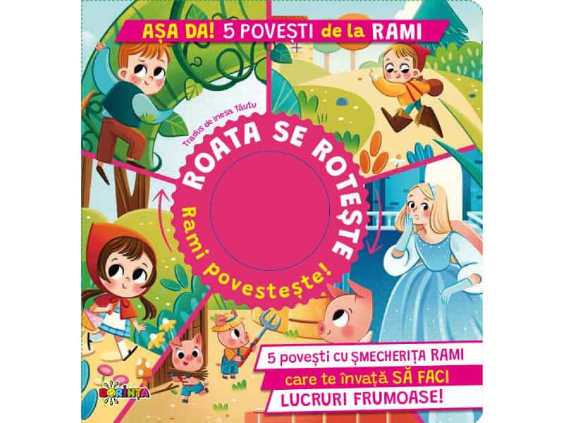 Carte 5 spirale cu secrete.Asa da ! 5 povesti de la Rami