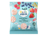 Fruto Niania Mini crispbread mix de fructe de padure 30g