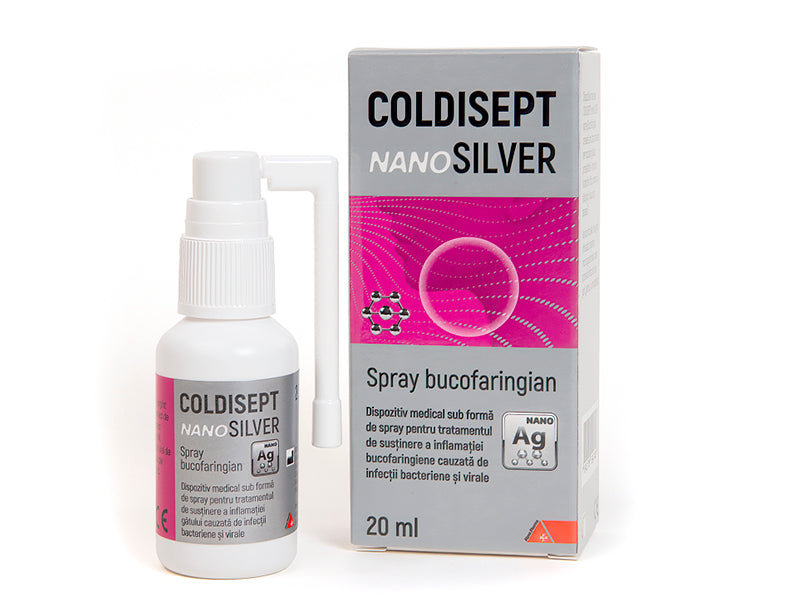 Coldisept Nanosilver spray bucofaring. 20ml