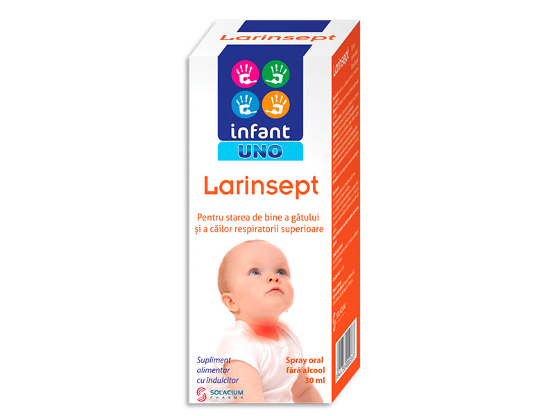 Infant Uno Larinsept 30ml (de la 3 luni)