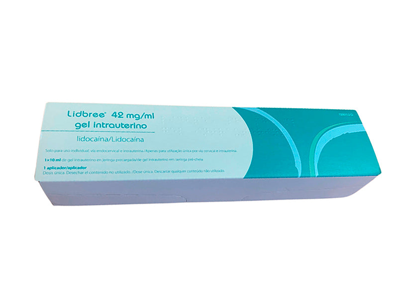 Lidbree gel cu cedare intrauterina 42mg/ml 10ml (lidocaini hydrochloridum)