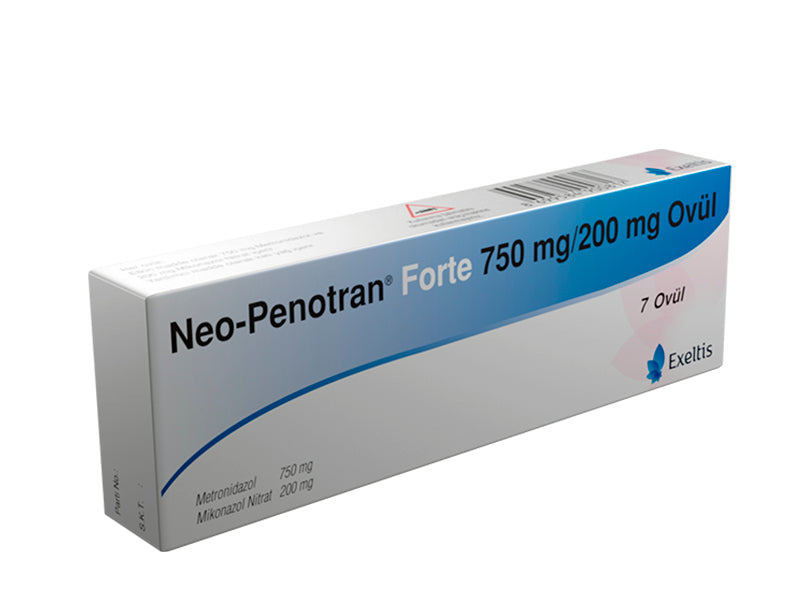 Neo Penotran Forte 750mg+200mg ovule