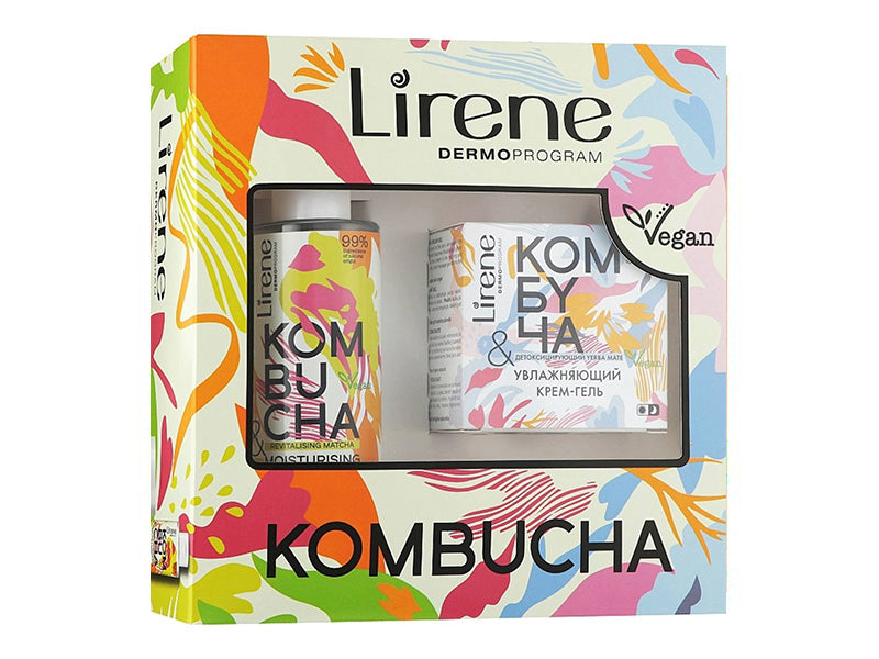 Lirene SET Kombucha Crema gel hidratanta 50ml + Tonic hidratant 190ml 7284-34