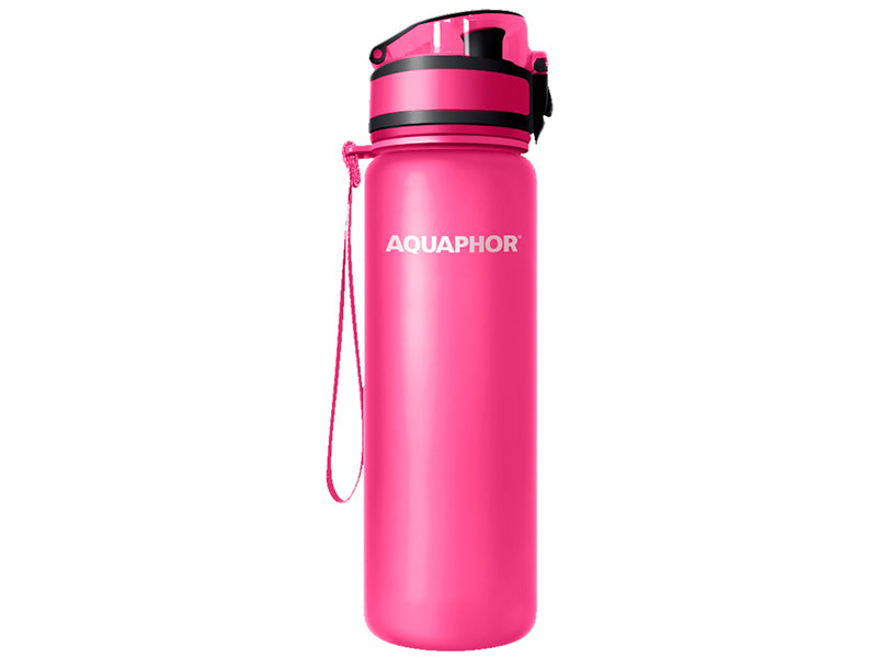 Aquaphor Sticla cu filtru City pink