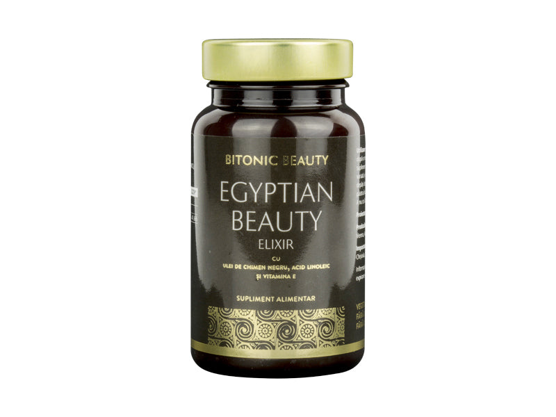 Bitonic Egyptian Beauty Elixir caps.