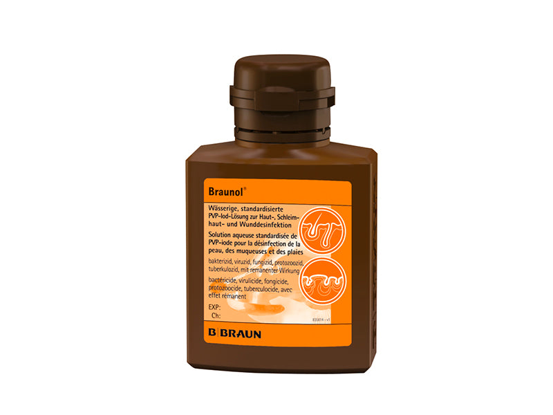Braunol solutie cutan./sol. bucofaring.7,7 mg/ml 100ml
