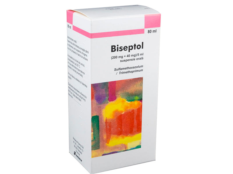 Biseptol 200+40mg/5ml susp.orala 80ml