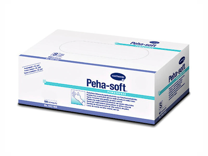 Hartmann Manusi n/s nitril albastre fara pudra S (Peha-soft)