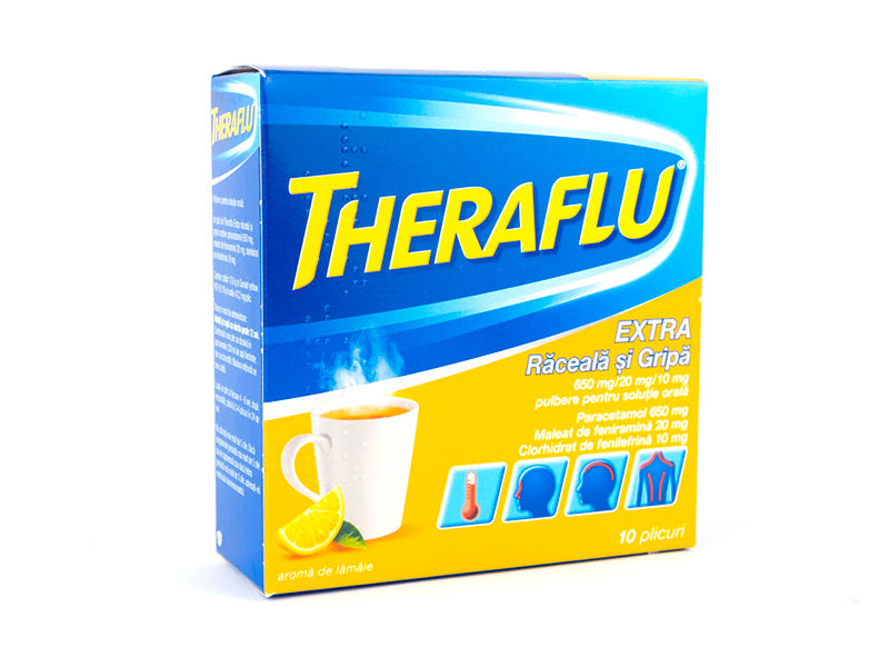 TheraFlu Cold&flu pulb.sol.orala Extra Raceala&Gripa