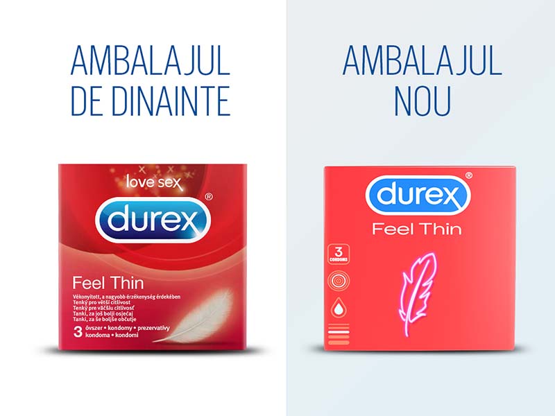 Durex Prezervative Feel Thin