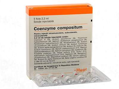 Coenzyme compositum sol.inj. 2.2ml (5260184879244)