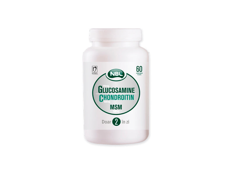 NBL Glucosamine 750mg + Chondroitin 600mg +MSM 300mg comp.film. (5278764236940)