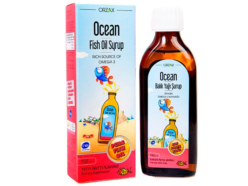 Ocean Omega 3 sirop Tutti Frutti 150ml