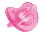 Силиконовая пустышка Chicco Total Pink 12M+1Pc
