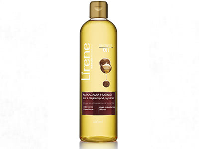 Lirene Oils Gel de dus cu macadamia si ulei de manoi 400ml E08134