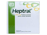 Heptral 500mg liof.+solv/.sol.inj. 5ml