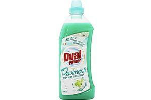 Dual Power Solutie p/u spalat pardosele universal Green Apple Jasmine 1L (5279977373836)