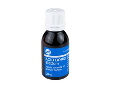 Acid boric 3%