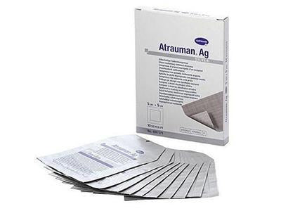Hartmann Atrauman Ag Pansament impregnat cu unguent neutru si argint 5cmx5cm (5280171720844)