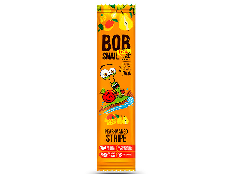 Bomboane pere-mango Bob Snail 14gr