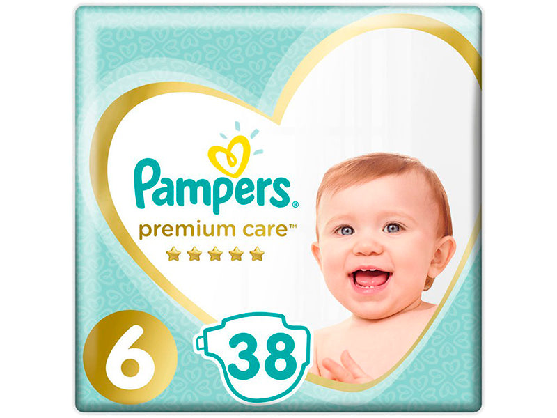 Pampers 6 Premium care extra large N38