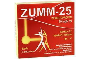 Zumm-25 50mg/2ml sol. inj./perf. (5280366100620)