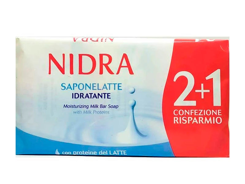 Nidra Sapun Hidratant Latte 90 gr 2+1