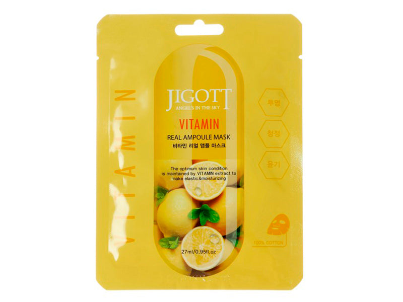 Jigott vitamin real ampoule mask 27ml