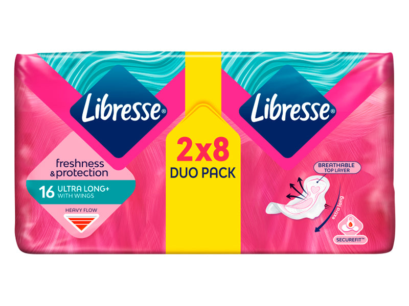 Libresse absorbante critice Freshness & Protection Ultra Long N16 (2x8)
