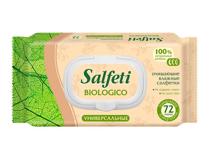 Servetele umede Eco biologico N72 (Salfeti)