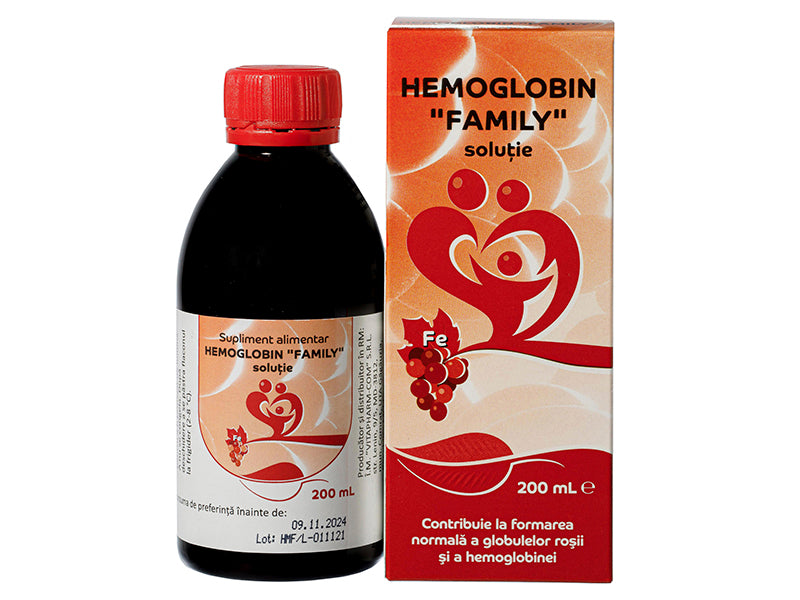 Hemoglobin Family sirop 200ml