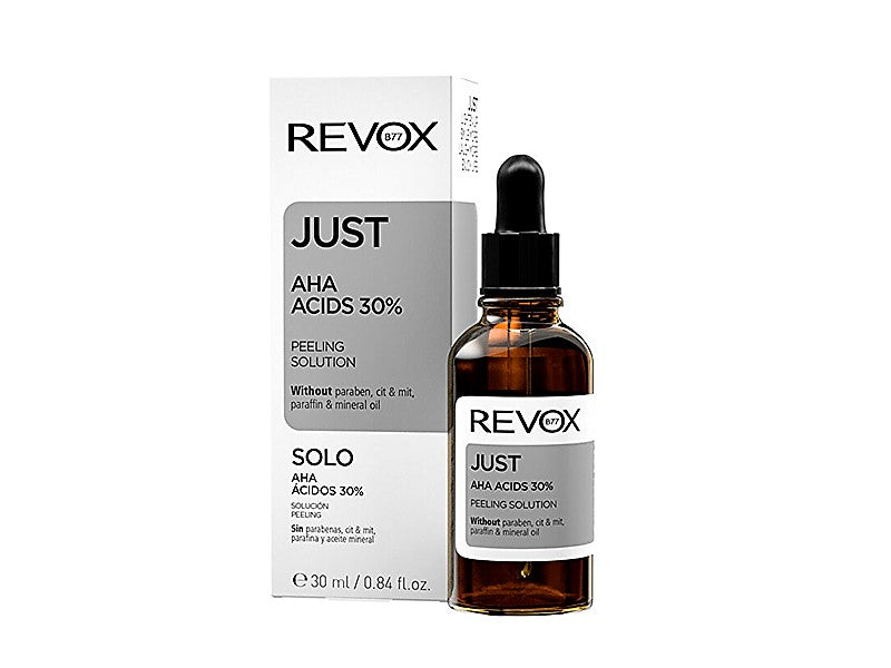 REVOX Just Aha Acids 30% Solutie de peeling pu fata 30ml