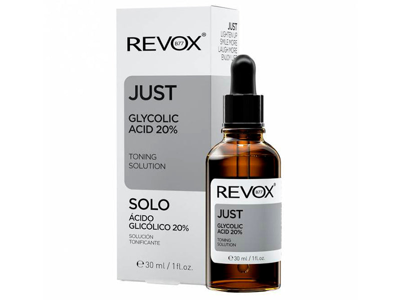 REVOX Just Glycolic Acid 20% Solutie tonifianta 30ml