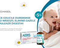 AERIS - soluția naturală pentru colici, meteorism și disconfort abdominal