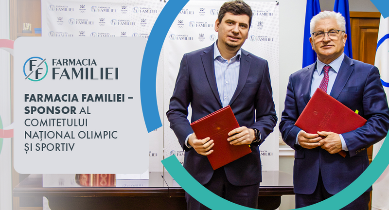 Farmacia Familiei – noul Sponsor al Comitetului Național Olimpic și Sportiv!