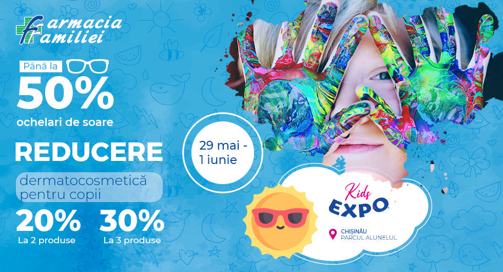 Farmacia Familiei te invită la standul de la KIDS EXPO 2021