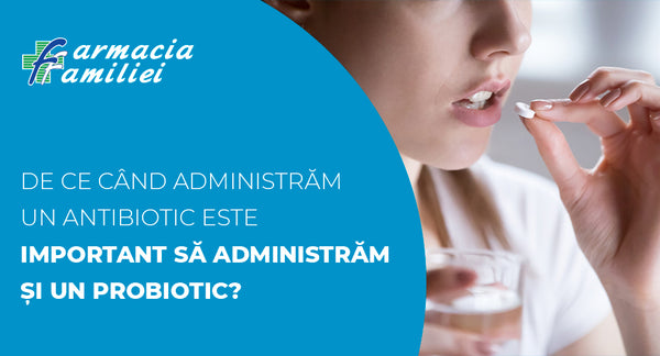 De ce când administrăm un antibiotic este important să administrăm și un probiotic?