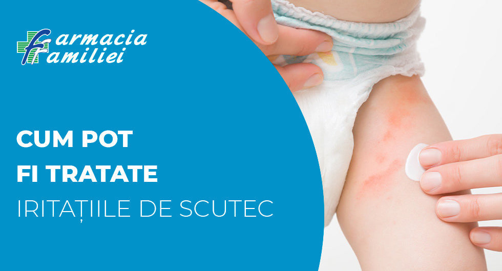 Cum pot fi tratate iritațiile de scutec?