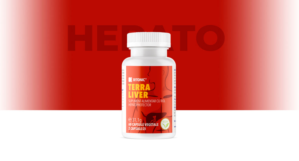 Bitonic Terra Liver - modaliatatea naturală de îngrijire și regenerare a ficatului