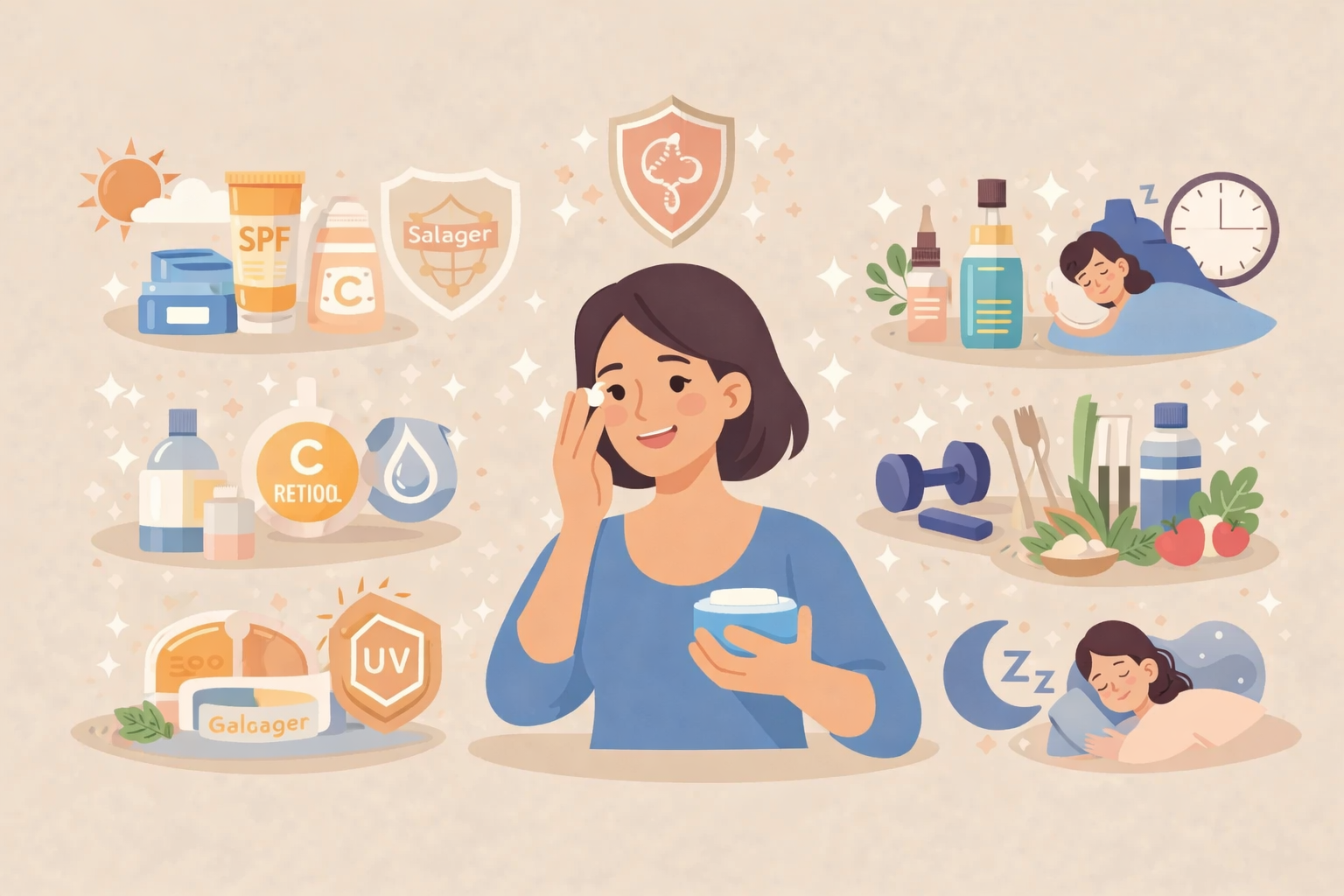 Rutina anti-age eficientă: ce funcționează cu adevărat pentru piele