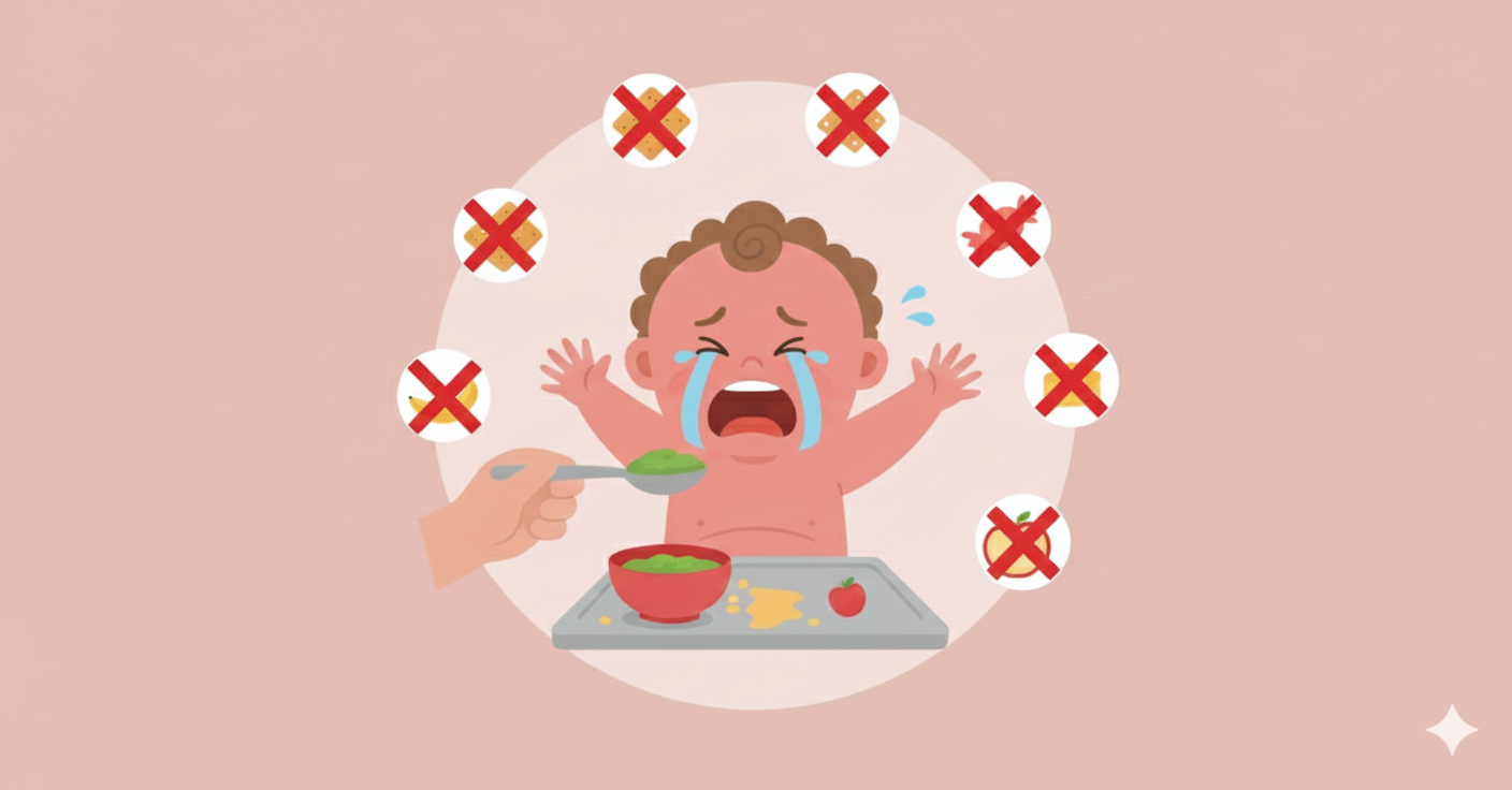 Copilul refuză mâncarea: cauze și soluții practice pentru părinți