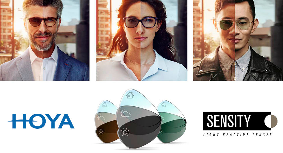 Lentilele reactive la lumină Hoya Sensity