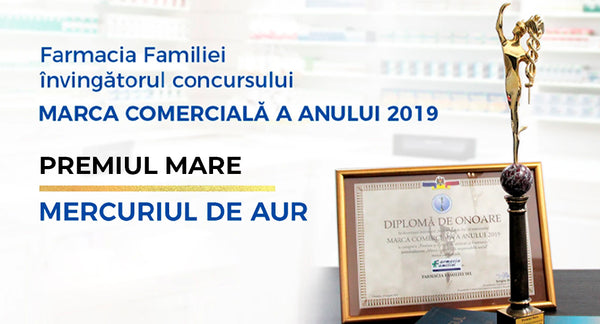 Farmacia Familiei - învingătorul concursului "Marca Comercială a Anului 2019"