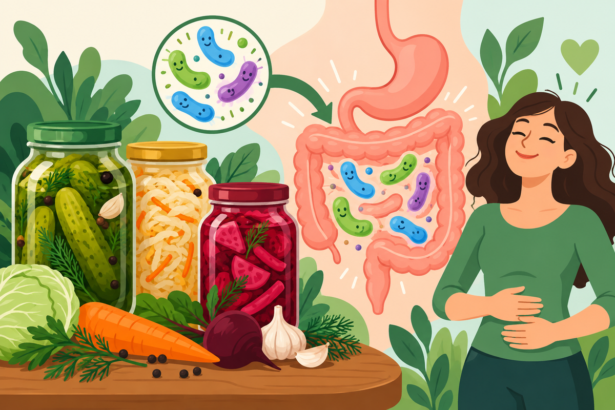 Probiotice din murături: cum susțin digestia și sănătatea intestinului