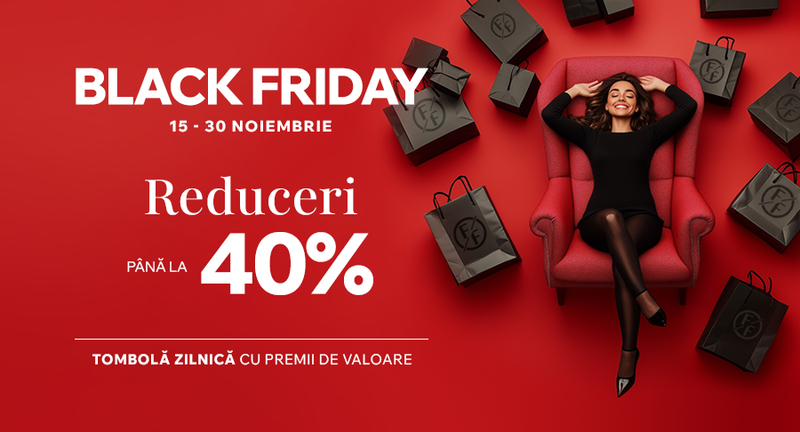 Black Friday la Farmacia Familiei - două săptămâni de reduceri până la 40% și tombolă cu premii în fiecare zi!